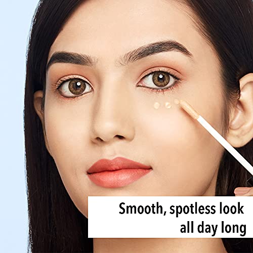 Blue Heaven Flawless Matte Liquid Cream Full Coverage Concealer For Normal Skin, 101, Vanilla, 17Ml, Pack Of 1