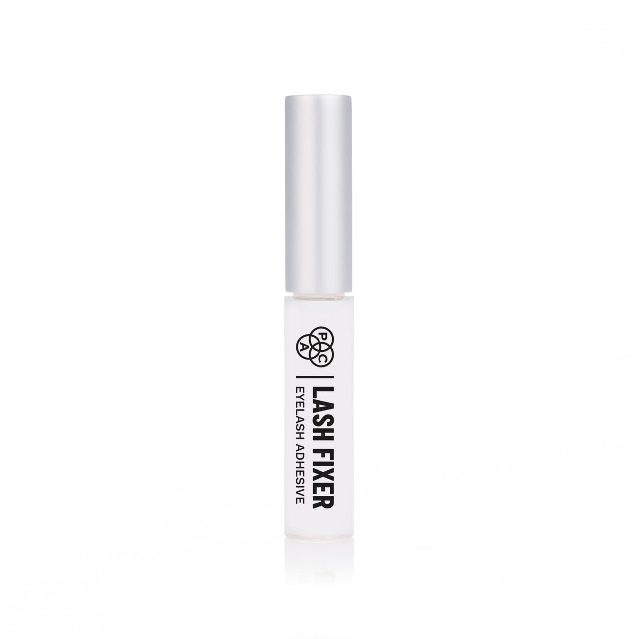 PAC Lash Fixer (Eyelash Adhesive) Transparent | Waterproof & Quick-dry Invisible Eye Lash Glue Works with Synthetic & natural fiber Lashes | Non-Toxic & Non-allergic for All Skin Types