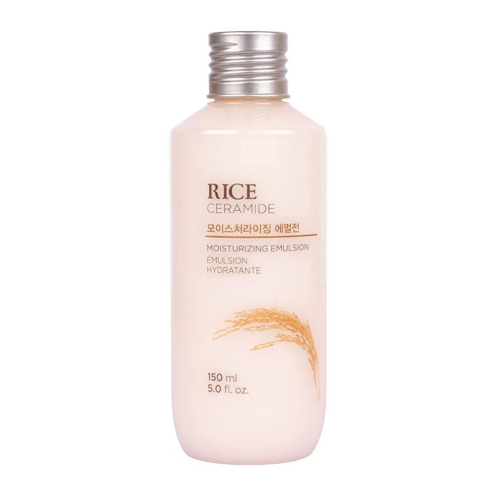 The Face Shop Rice & Ceramide Intense Moisturizing Combo | With Rice Extract for Brightening & Ceramide for Skin Barrier Repair | Korean Skincare