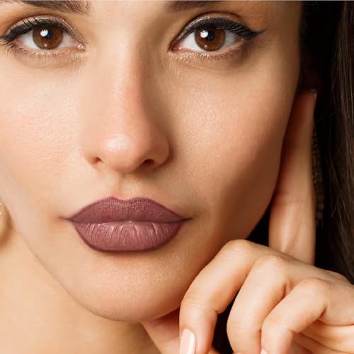 MARY JO K Matte Lip Pencil - Bright Red - High Definition, Smudge-Proof, Long-Lasting - [Quantity]