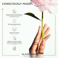 Kérastase Gloss Absolu Glaze Drops Oil-In-Serum For Bouncy, Glossy Hair | Fine To Medium Hair | 2X Glossier Hair | 72H Nutrition | With Wild Rose-In-Oil | 45ml