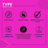 TYPE BEAUTY INC. Get Even Hydra Jelly Tints For Cheeks, Lips and Eyes | Lip Stain with Vitamin C for Pigmentation | Long Lasting | Smudge-proof Lip Tint for Women & Girls - Mango Tango (86) | 9g