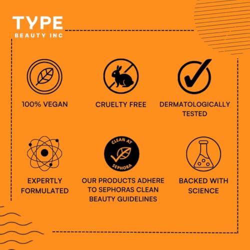 TYPE BEAUTY INC. Hydrating Setting Spray with SPF 35 PA++++ | 12Hr Long-Lasting & Hydrating | Dewy Finish for Fine Lines & Wrinkles | Anti-Aging | Lightweight & Refreshing | Makeup Fixer | 60ML