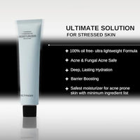 The Formularx Hydra Veil Barrier Care Gel Moisturizer with Ceramide, Hyaluronic Acid, & Ectoin for Oily, Acne & Fungal Acne Prone Skin | Oil Free, Non-comedogenic, Sensitive Skin Friendly | For Women & Men | 50g