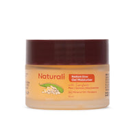 Naturali Radiant Glow Gel Moisturiser | With Superfoods Pea, Quinoa & Niacinamide | Promotes Skin Glow | Improves Even Skin Tone | Paraben-free | For All Skin Types | Best Glow Moisturiser | 50ml