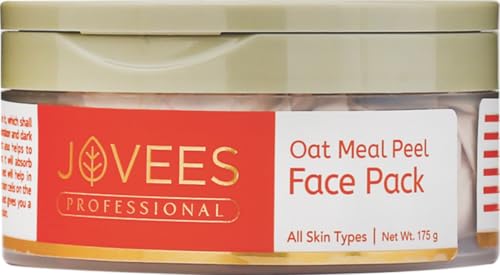 Jovees Oat Meal Peel Face Pack | Removes Dead Skin Cells For All Skin Types 175g