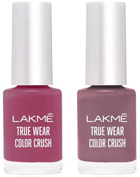 Lakmé True Wear Color Crush Glossy Finish 103 6Ml & True Wear Color Crush 236 6Ml Combo