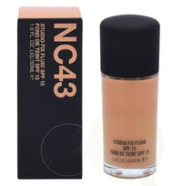 MACC Studio Fix Professional Waterproof oil-free Longlasting Liquid 24-hour colour-true foundation Matte Finish For Women, Girls 30ML - Shine-Free Liquid Foundation (MEEC)
