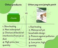 Urban yog Acne Pimple Patch - 72 Invisible Facial Stickers cover with 100% Hydrocolloid (Acne Pimple Patch (Pack of 2))