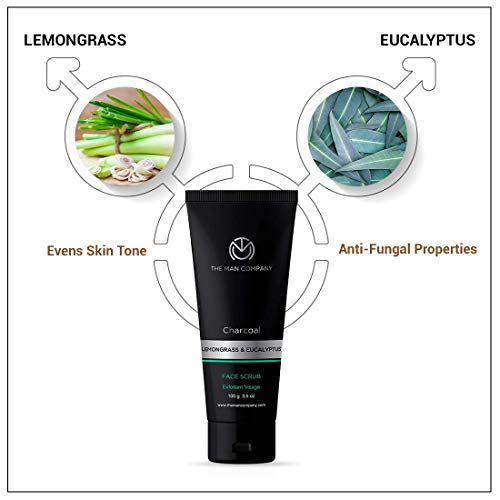 The Man Company Charcoal Face Care Kit with Charcoal Soap Bar, Face Wash, and Face Scrub for Men | Gift Set For Him