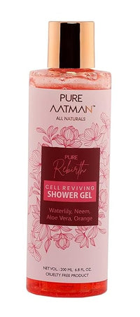 PURE AATMAN Absolute Relax Body Wash Shower Gel For Men & Women deep nourishment and refreshing effect | Deep Cleansing for Daily Bathing Use | (BUY 1 GET 1 FREE)-200ml