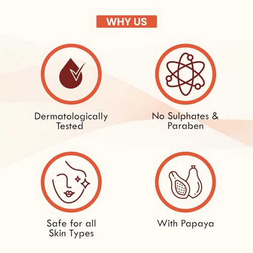 Kozicare Cream Papaya Body Lotion For All Skin Types | Shea Butter Body Lotion, Niacinamide & Kojic Acid Body Lotion | Reduce Dryness & Flakiness | Soft, Supple & Moisturize Skin - 200 Ml