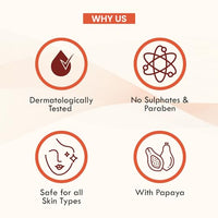 Kozicare Cream Papaya Body Lotion For All Skin Types | Shea Butter Body Lotion, Niacinamide & Kojic Acid Body Lotion | Reduce Dryness & Flakiness | Soft, Supple & Moisturize Skin - 200 Ml