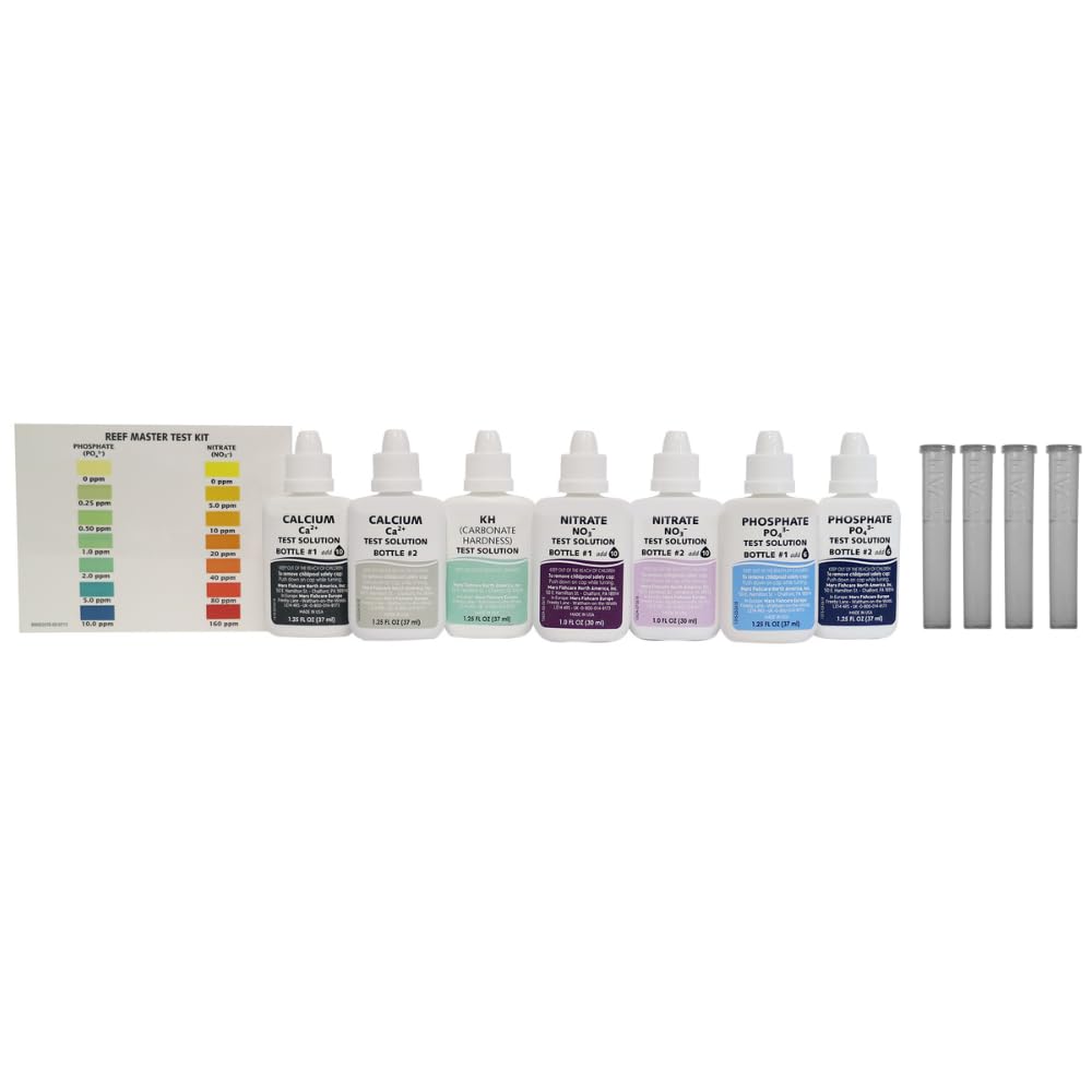 API REEF MASTER TEST KIT Reef Aquarium Water Test Kit 1-Count