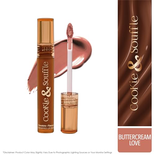 Blue Heaven Cookie & Souffle Matte Lipstick for Women, Long lasting Liquid lipstick, Enriched with Cocoa Butter & Rosehip Oil, Softening & Nourishing Lip color - Buttercream Love, 3.2ml