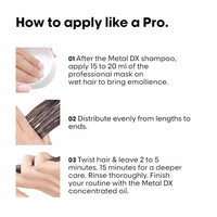 L'Oréal Professionnel Density Advanced Shampoo, Metal DX Mask & Serioxyl Advanced for brittle hair and for hair growth