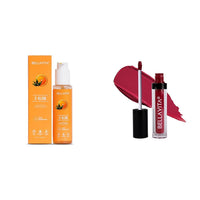 Bella Vita Organic Vitamin C-Glow Natural Face Wash Kiss-Proof 4.5 ml 18-hr Stay Waterproof Intense Moisturisation Cherry Pop
