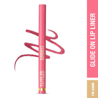 INSIGHT COSMETICS MATTE LIP INK(LG43-08) & Insight Cosmetics Glide On Lip Liner | One Swipe Smooth Application | Long Lasting Lip Pencil