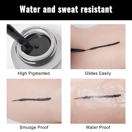 MACC Studio Fix Liquid Professional Foundation NC15 | Matte Finish, Long-Lasting, SPF 15 PA++ | Full Coverage Makeup for Women & Men | Oil-Free, Waterproof | Premium Foundation (Black_Eyeliner)