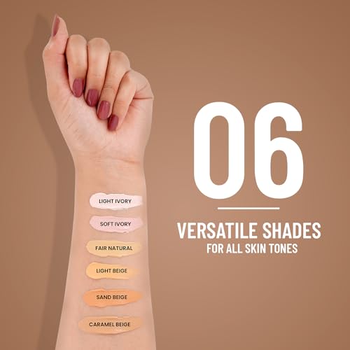 Swiss Beauty All-In-One Lightweight CC Cream with SPF 30 | Cover, Correct and Conceal | For Natural, Medium coverage | Shade- 02 Soft Ivory, 25g |