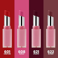 Seven Seas Creamy Matte Long Stay Lipstick | Smooth Glide | Waterproof & smudge proof lipstick | High Rich colors Matte Finish Lipstick (STILLETO, 3.5g)
