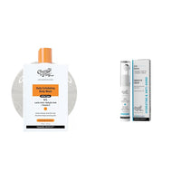Chemist At Play 1% Salicylic Acid Exfoliating Body Wash 473ml For Men & Women + Under Eye Cream with 2% Revital Eye & Quinoa Extract Cooling Gel & Roller for Men & Women | 15 g