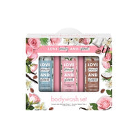 Love Beauty & Planet Indulgent Bodywash Gift Set| Coconut Water & Mimosa Flower, Rose & Murumuru Butter, Coffee & Warmn Vanilla Bodywash 100Ml Each