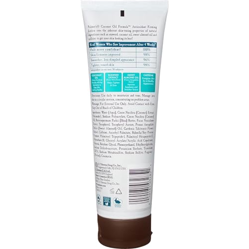 Palmer's Coconut Oil Firming Lotion, Anti-Oxidant, Free of Dyes, Parabens, Phthalates, Mineral Oil & Gluten - 250ml