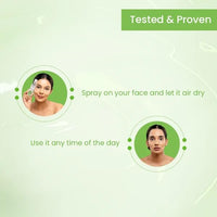Lotus Herbals Active Aloe + Niacinamide Brightening Boost Mist 50g, FACE WASH 100g Set of 2