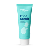 Earth Rhythm Face Srub with Oatmeal and Ceramides | Lightweight, Removes Grime, Hydrates & Softens -100g
