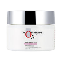 O3+ Night Repair Cream - Moisturiser For Brightening & Glowing Skin 50g | Fades Finelines & Wrinkles, Restores Skin Elasticity & Firmness - Ideal for All Skin Types