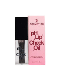 PH Lip & Cheek Oil - Black Bite, 5ml | Hydrating, Tinted Lip & Cheek Stain | Non-Sticky, Long-Lasting & Moisturizing | Nourishing Formula for a Natural Glow