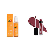 Bella Vita Organic Vitamin C-Glow Natural Face Wash Kiss-Proof 4.5 ml 18-hr Stay Waterproof Intense Moisturisation Berry Nude