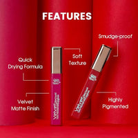 Beauty Berry Velvet Non Transfer Liquid Lipstick for Women (Candy Pop)