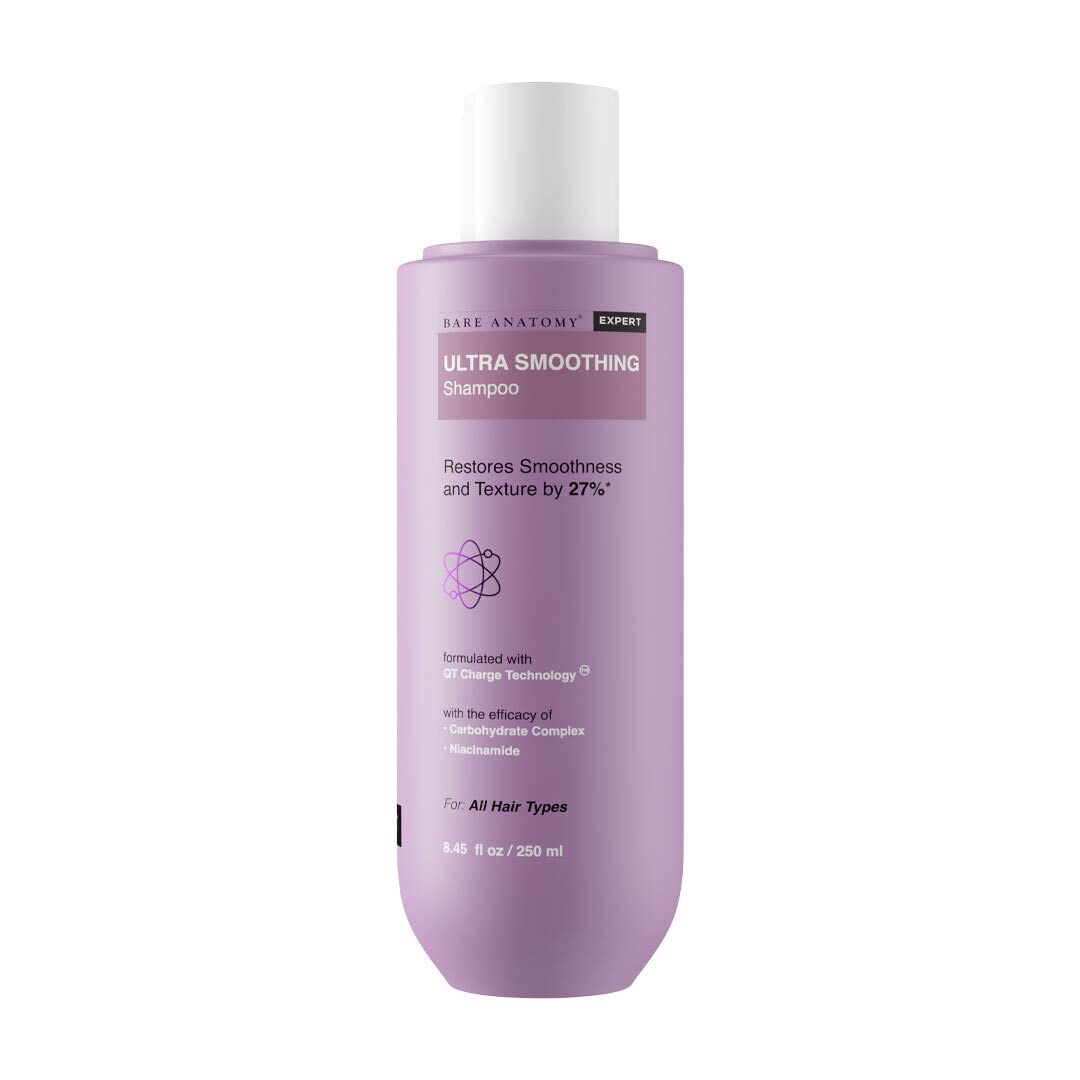 Chemist At Play 1% Salicylic Acid Exfoliating Body Wash 236ml and Bare Anatomy Ultra Smoothing Shampoo for Dry and Frizzy Hair | For Men & Women -250ml