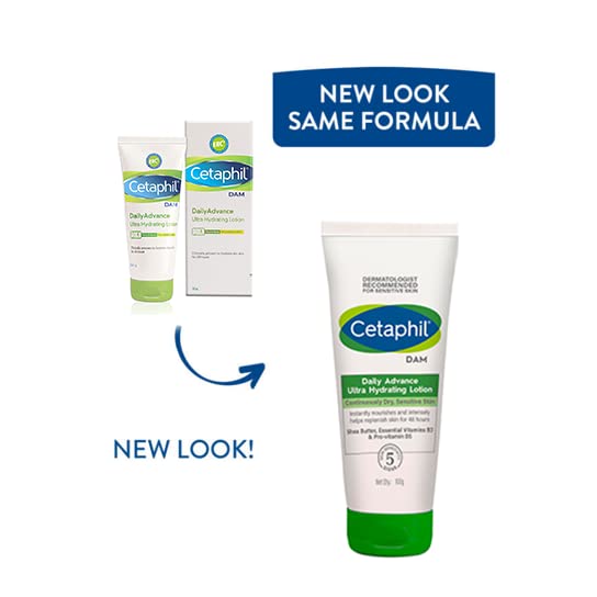 Cetaphil DAM Daily Advance Ultra Hydrating Lotion - 100g each (Pack of 2)