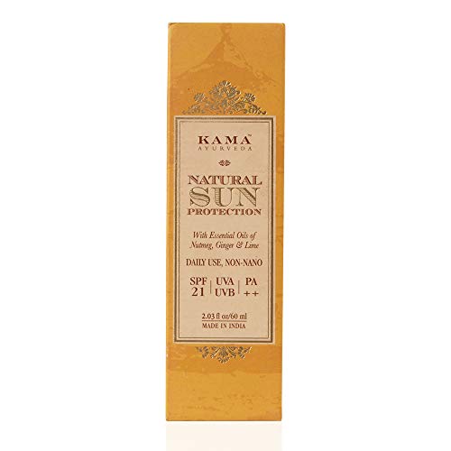 Kama Ayurveda Sun Protection Spf-21 Oil, All Skin Type - 60 Grams