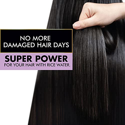 TRESemme Pro Pure Damage Recovery Shampoo, with Fermented Rice Water, Sulphate Free & Paraben Free, for Damaged Hair, 370 ml