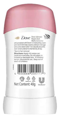 Dove Unisex Anti-Perspirant Deodorant Stick 40Ml (Fresh Lily), 1 Count
