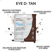 O3+ Caffeine Bomb Anti Dark Circle Eye Patch & Eye D Tan, Reduces dark circle| Reduces Puffiness | Brighten and Awakens (single use only) 5G