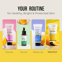 Dr. Sheth's Ceramide & Vitamin C Sunscreen | SPF 50+ Pa+++ | In-Vivo Tested | For Bright Skin & Healthy Glow | Non-Greasy, Quick-Absorbing, No White Cast | UVA/B & Bluelight Protection | For Men & Women | For All Skin Type | 50 g
