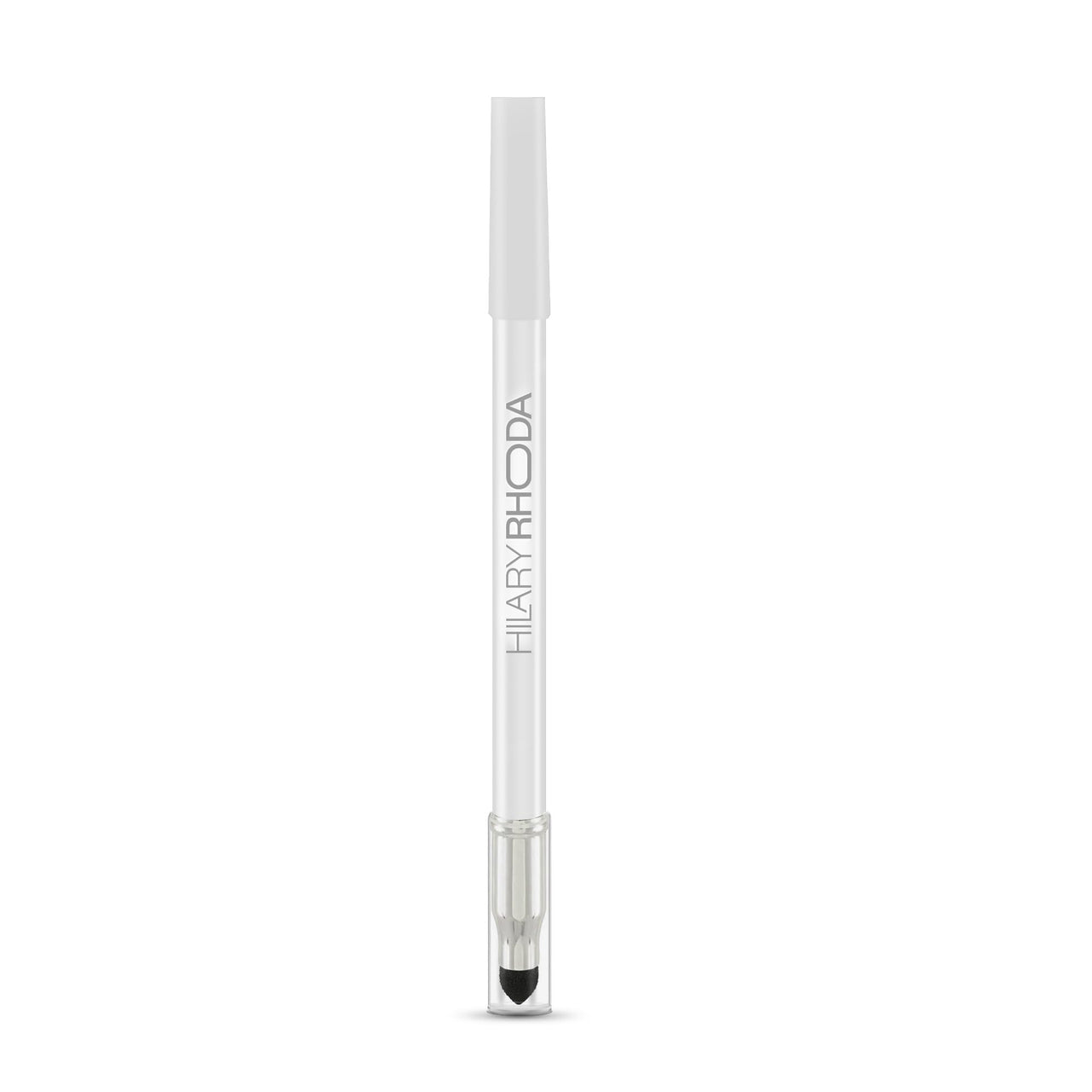 Hilary Rhoda Play n Blend Gel Eyeliner | One Stroke Application | Highly Pigmented | Matte & Shimmer Finish | 2 in 1 Smudger + Eyeliner | Butter Smooth Texture | 1.5g - (Pure White| Shade 08)