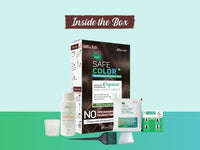 Vegetal Safe Color Dark Brown 3.0, 70ml. I Permanent Gel Hair Colour, Organic Herbs Blend, Chemical-Free, 100% Grey Coverage
