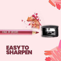 MARS Long Lasting Crayon Lipstick up to 12 Hours Stay (3.5 gm) (12-I Am Fierce) Matte Lip Liner | One Swipe Smooth Application | Long Lasting Lip Pencil (1.4gm) (16-PEACHY GLOW)