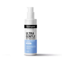 Neutrogena Ultra Gentle Daily Moisturiser | Oil Free | Glycerine, Niacinamide & Vitamin B5 | Light Weight & Non Greasy | Dry & Sensitive Skin | 100ml