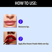 Blue Heaven Powder Matte Lipstick Mocha Madness