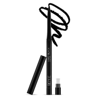 RENEE Hard Black Kajal Pen with Sharpener, 24 Hrs Stay Long Lasting Super Black Kajal Pencil 0.35gm, Matte Finish, Rich Color Payoff, Smudge & Water Proof with One Swipe Application Formula