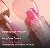Typsy Beauty Lip & Cheek Oil Combo Ph-Activated|Midnight & Shade Shifter Hydrating Formula with Acai Berry & Hibiscus Oil, Long Lasting Glossy Lip Tint & Blush Glossy Formulated In Italy (6.4g)