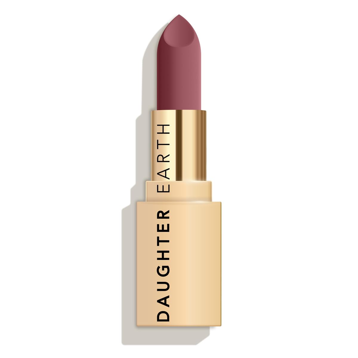 DAUGHTER EARTH - Agent of Change-Lipstick | Vegan Plant Based Highly Pigmented Natural Lightweight Non Drying Lip Color | Long Lasting Phytonutrient Lipstick With Vit E & Bakuchiol | UV Protection | 4g