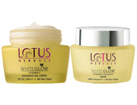 Lotus Herbals WhiteGlow Vitamin C Radiance Cream, Radiance Gel Crème, Set of 2, 50gm